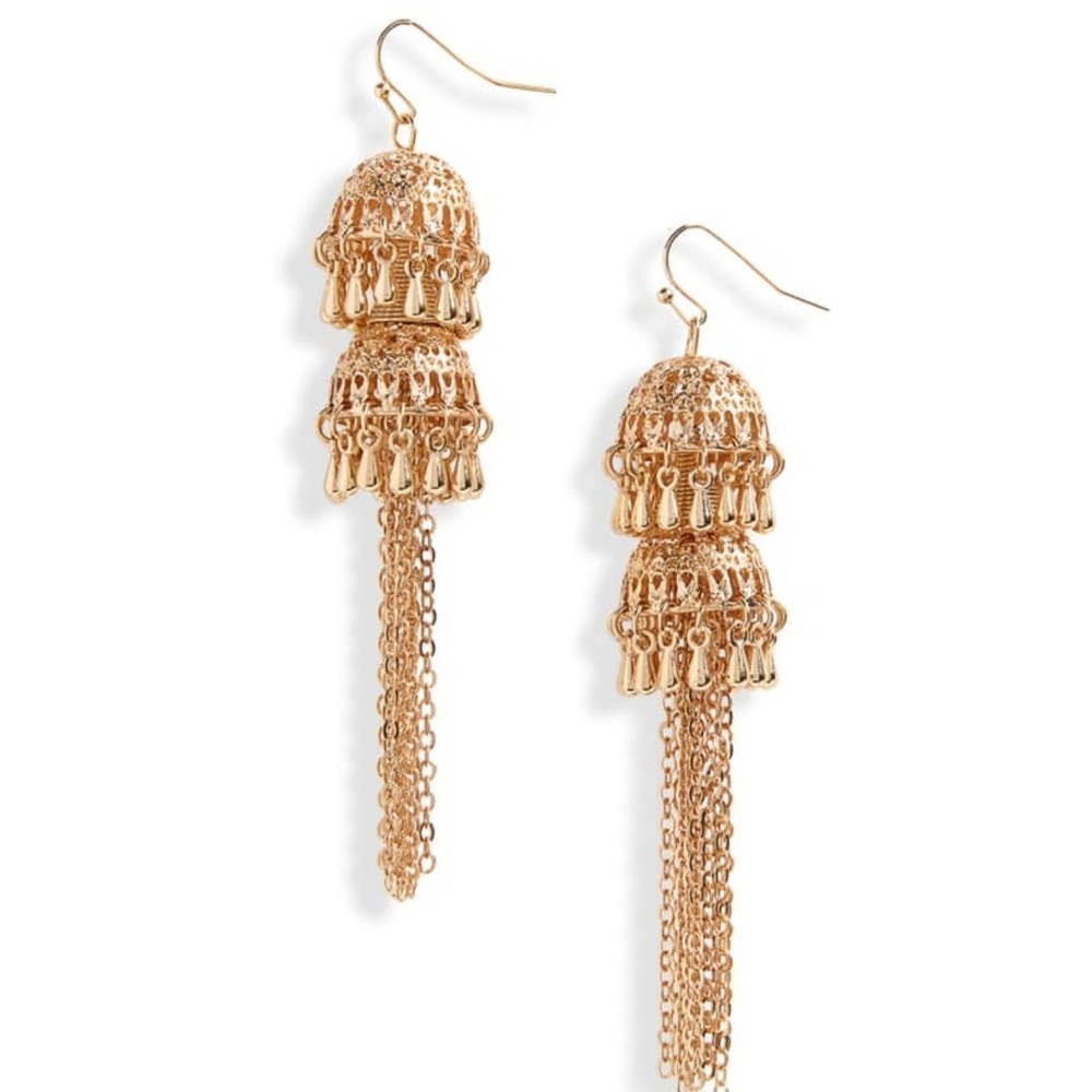 BP Bell Drop Statement Earrings